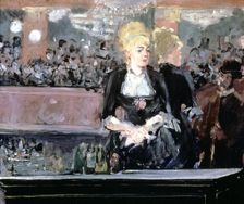 Bar at Folies Bergere 1881. Artist: Edouard Manet