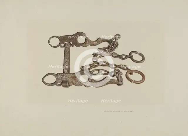 Bar Bit, 1935/1942. Creator: Rose Campbell-Gerke.