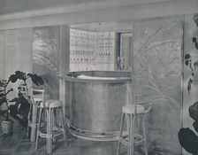 Bar in the home of Mr. and Mrs. Miles Gray 1942