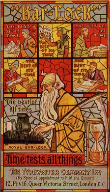 Bar-Lock Typewriter, 19th century