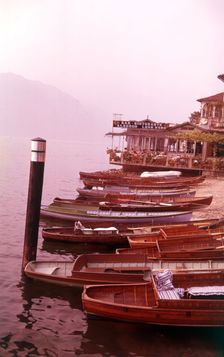 Bar-Ristorante Albergo Leon d'Oro, Orta San Giulio, Italy, c1955. Creator: Arthur Charles Kirby Ware