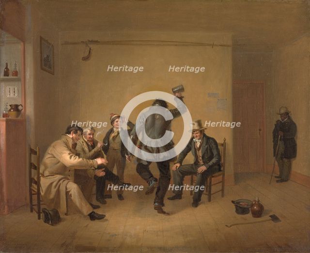 Bar-room Scene, 1835. Creator: William Sidney Mount.