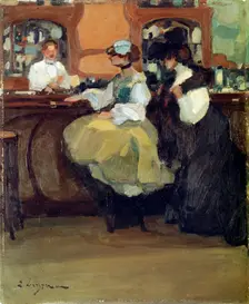 Bar Tabarin 1905. Artist: Edmond Lempereur