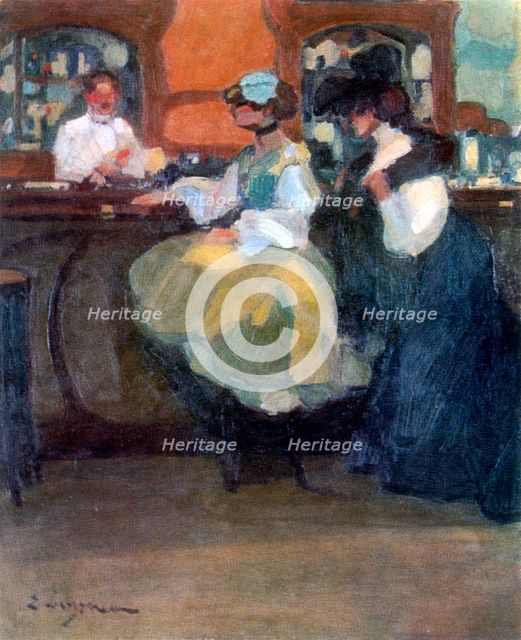 'Bar Tabarin', c1905. Artist: Edmond Lempereur