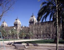 Barcelona Courthouse, 1908, by Enric Sagnier and Josep Domenech i Estapà