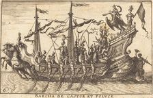 Barcha de Castor e Poluce. Creator: Balthasar Moncornet