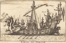 Barcha del Hercole. Creator: Balthasar Moncornet