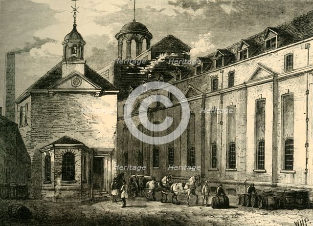 'Barclay's Brewery, 1829', (c1878). Creator: Unknown.
