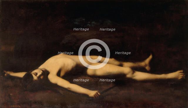 Bara, c.1882. Creator: Jean Jacques Henner.