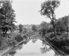 Baraboo River near Ableman's, c1898. Creator: Unknown