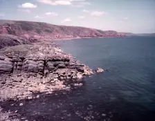 Barafundle Bay, Pembrokeshire, c1955. Creator: Arthur Charles Kirby Ware