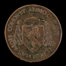 Barbo Shield [reverse], 1455. Creator: Unknown