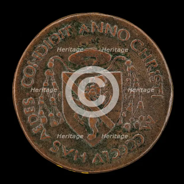 Barbo Shield [reverse], 1455. Creator: Unknown.