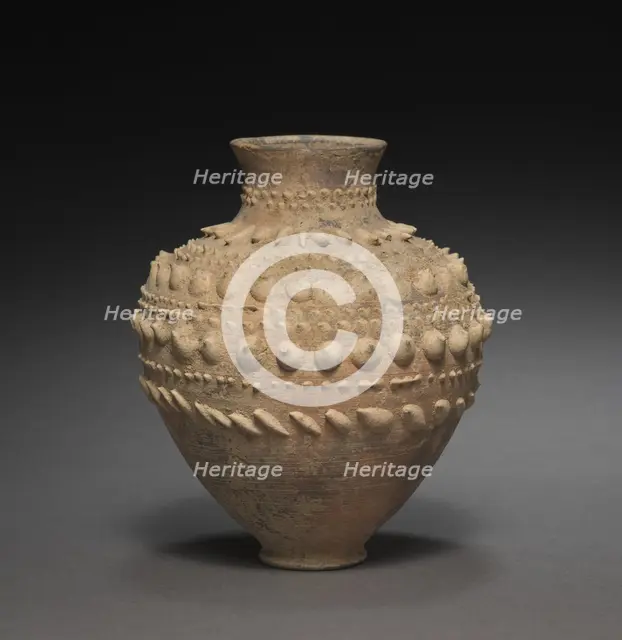 Barbotine Vase, 1st to 2nd Centuries AD. Creator: Unknown.