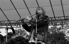 Barbara Thompson, Knebworth Jazz Festival, Hertfordshire, July, 1981. Artist: Brian O'Connor