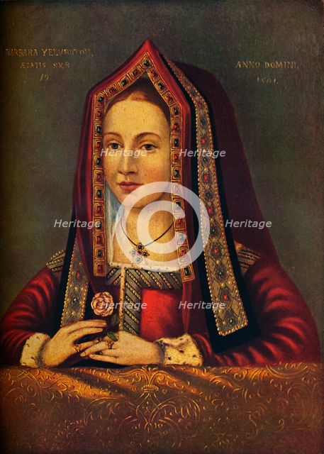 'Barbara Velverton', 1501, (1911). Artist: Unknown.