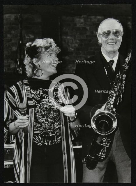 Barbara Jay and Tommy Whittle in concert. Creator: Denis Williams.