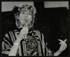 Barbara Jay in concert with Tommy Whittle. Creator: Denis Williams