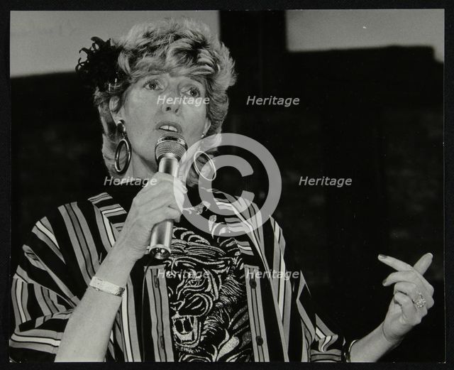 Barbara Jay in concert with Tommy Whittle. Creator: Denis Williams.