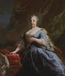 Barbara of Braganza, Queen Consort of Spain, mid 18th century. Creator: Unknown