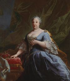 Barbara of Braganza, Queen Consort of Spain, mid 18th century. Creator: Unknown