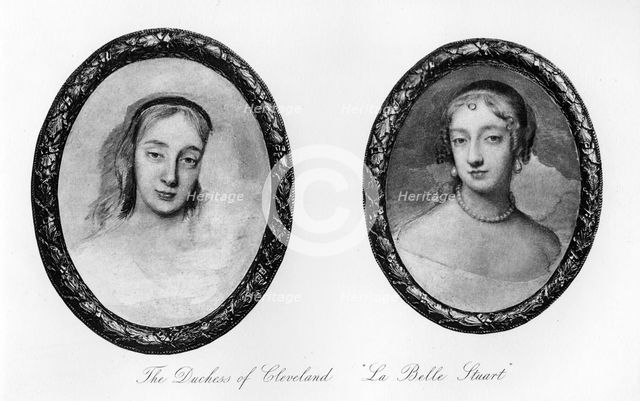 Barbara Palmer, Duchess of Cleveland, King Charles II's mistress, (1907). Artist: Unknown