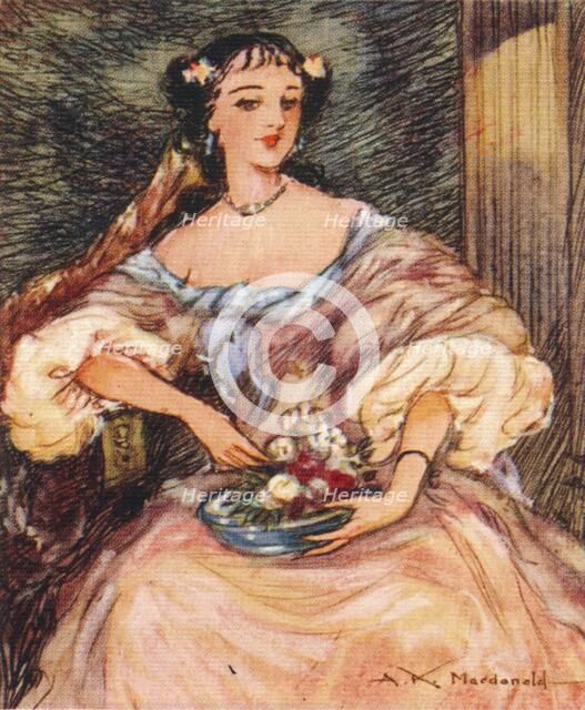 Barbara Palmer (nee Villiers), 1st Duchess of Cleveland, Countess of Castlemaine (1640-1709), 1937. Artist: Alexander K MacDonald