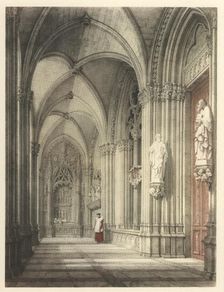 Barbarana door of the cathedral of Pamplona