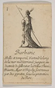 Barbarie, 1644. Creator: Stefano della Bella