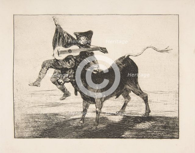 Barbarous Entertainment (Barbara dibersion), 1800-1804. Creator: Francisco Goya.