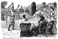 Barbarous Technicalities of Lawn Tennis 1882 (1891). Artist: George du Maurier
