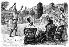 Barbarous Technicalities of Lawn Tennis 1882 (1891). Artist: George du Maurier