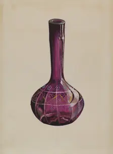 Barber Bottle, c. 1936. Creator: Robert Stewart