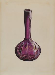 Barber Bottle, c. 1936. Creator: Robert Stewart