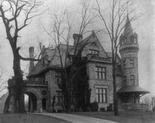 Barber House ("Belmont"), Washington, D.C., 1890s. Creator: Frances Benjamin Johnston