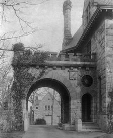 Barber House ("Belmont"), Washington, D.C., 1890s. Creator: Frances Benjamin Johnston