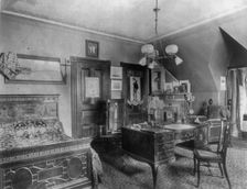 Barber House ("Belmont"), Washington, D.C., 1890s. Creator: Frances Benjamin Johnston