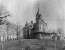 Barber House ("Belmont"), Washington, D.C., 1890s. Creator: Frances Benjamin Johnston