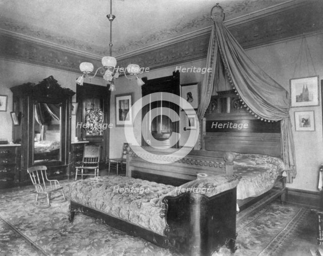 Barber House ("Belmont"), Washington, D.C., 1890s. Creator: Frances Benjamin Johnston.
