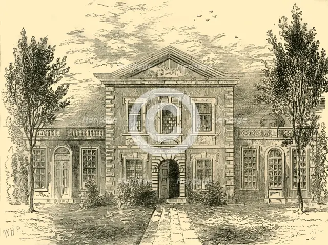 'Barber-Surgeon's Hall (1800)', (c1872). Creator: Unknown.