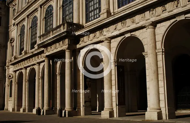 Barberini Palace (now the Galleria Nazionale d'Arte Antica), Rome, Italy, 17th century (2009). Creator: LTL.