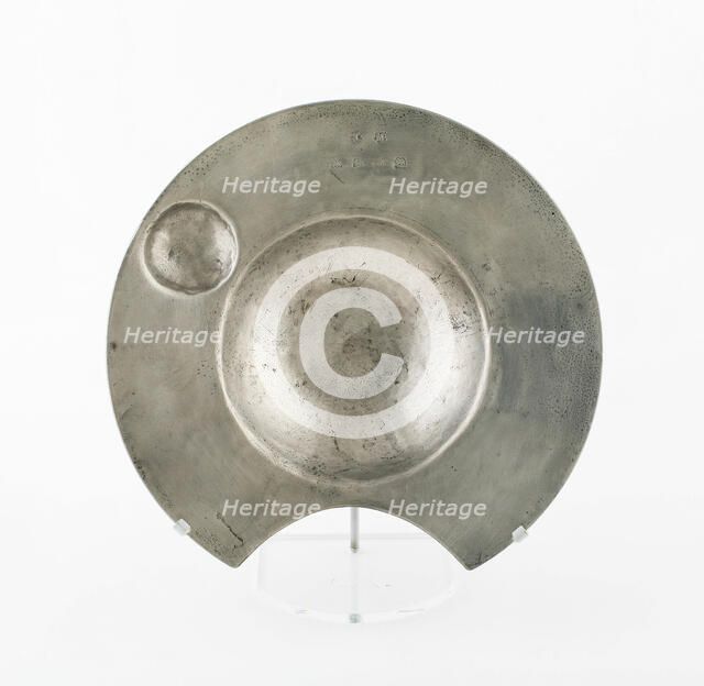 Barber's Bowl, London, c. 1680. Creator: William Allen.