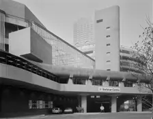 Barbican Centre, Silk Street, City of London, 01/03/1982. Creator: John Laing plc