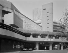 Barbican Centre, Silk Street, City of London, 01/03/1982. Creator: John Laing plc