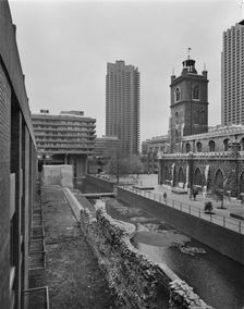 Barbican, City of London, Greater London Authority, 06/11/1974. Creator: John Laing plc