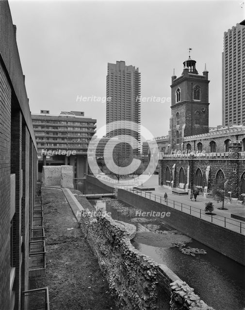 Barbican, City of London, Greater London Authority, 06/11/1974. Creator: John Laing plc.