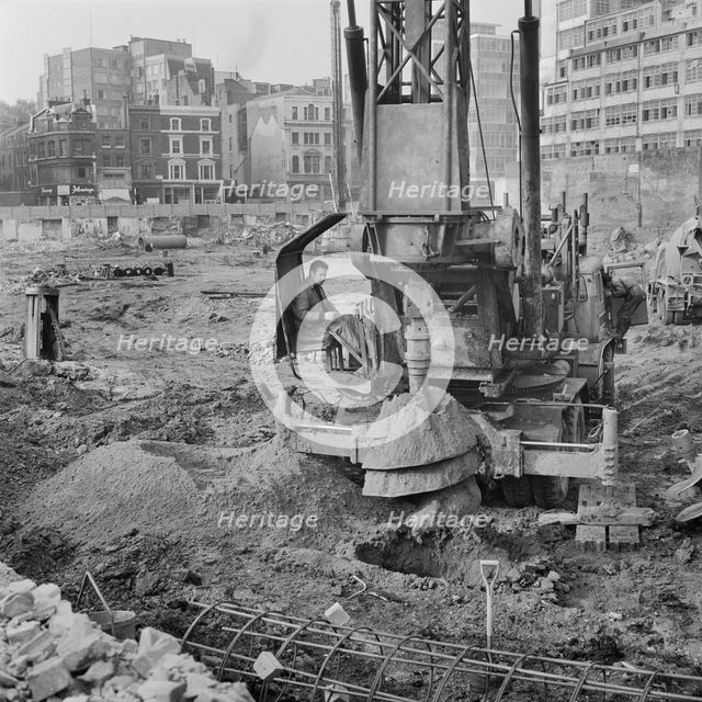 Barbican, City of London, Greater London Authority, 26/10/1964. Creator: John Laing plc.