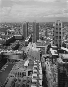 Barbican, City of London, Greater London Authority, 28/05/1981. Creator: John Laing plc