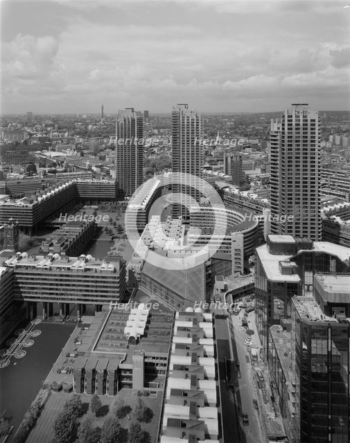Barbican, City of London, Greater London Authority, 28/05/1981. Creator: John Laing plc.