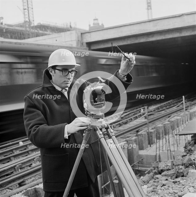 Barbican, City of London, Greater London Authority, 21/03/1966. Creator: John Laing plc.